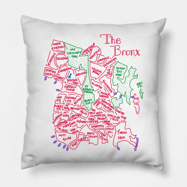 The Bronx Pillow by andryn