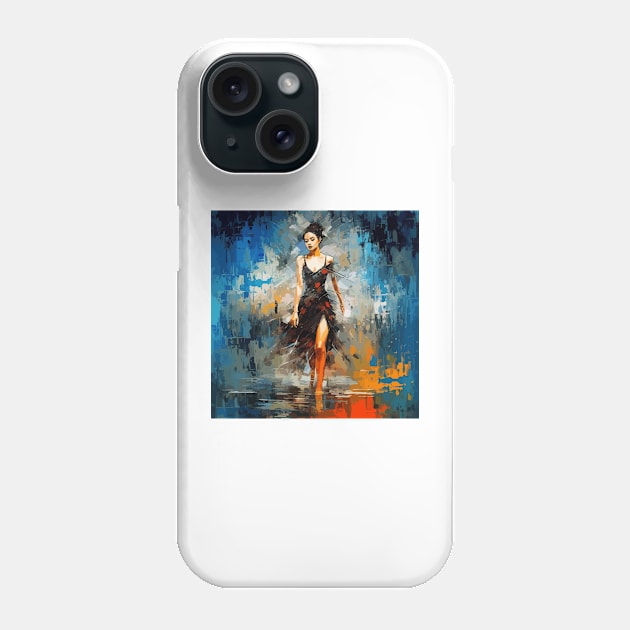 rebel adventurer, swimming wallart v1 Phone Case by H2Ovib3s