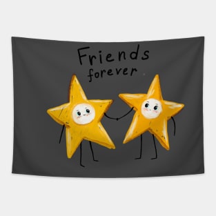 bff best friends forever Tapestry