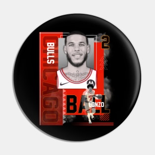 Chicago Bulls Lonzo Ball 2 Pin