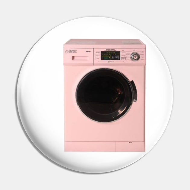 pink washer Pin by morgananjos