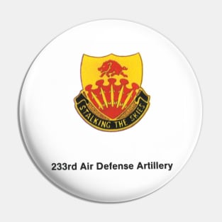 233rd Air Defense Artillery Pin