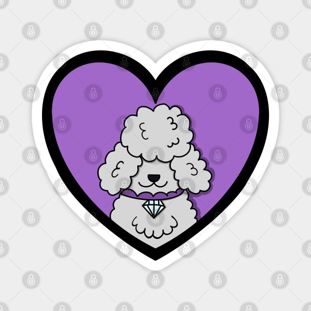 Fancy Feast Poodle Magnet by AmyMinori