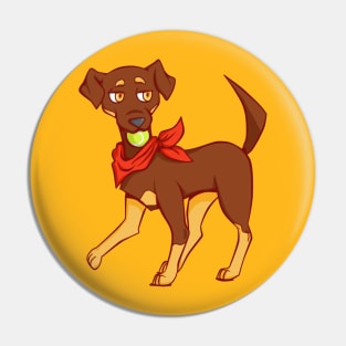 Bongo the dog Pin