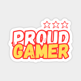 Proud Gamer Magnet