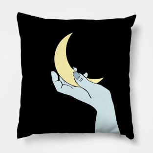 The moon in my hand. Pillow