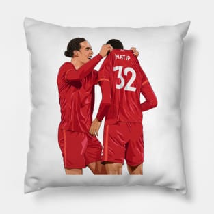 Virgil van Dijk and Joel Matip Pillow