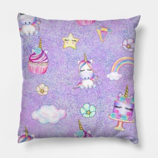 Unicorn party Pillow
