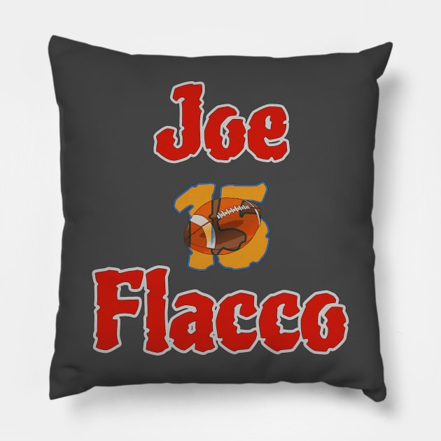 Joe flacco 15 Pillow by ZIID ETERNITY