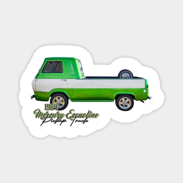 1964 Mercury Econoline Pickup Truck Magnet by Gestalt Imagery