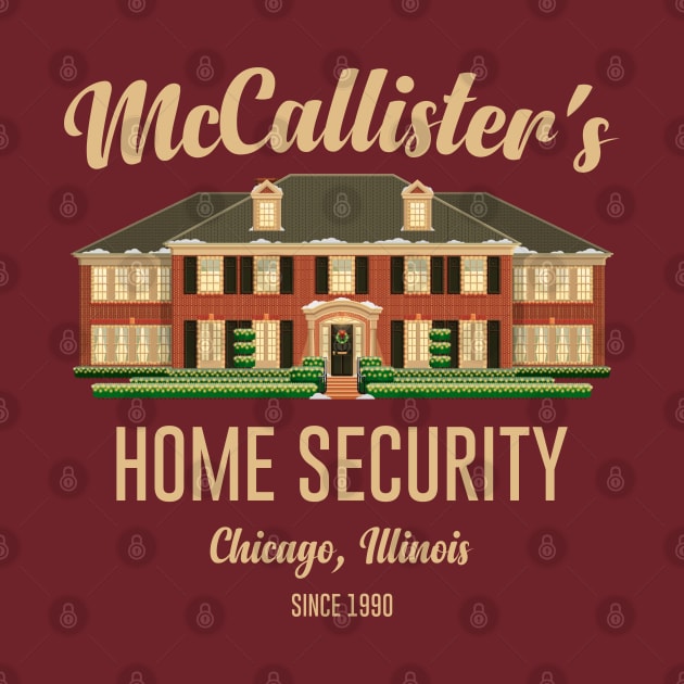 Home Alone McCallister's Home Security by scribblejuice