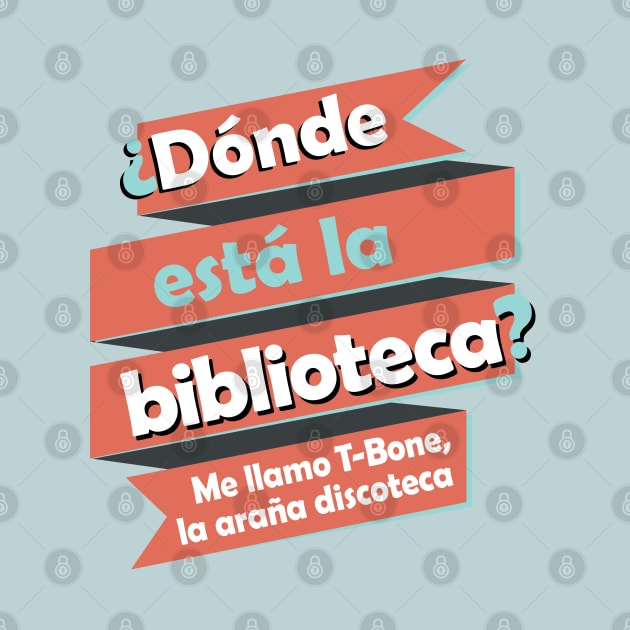 Donde Esta La Biblioteca Spanish Rap by figandlilyco