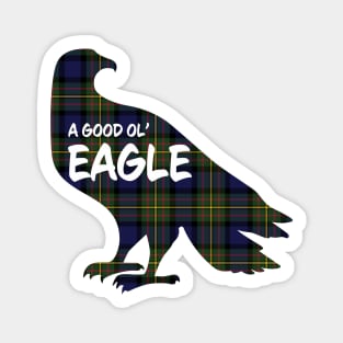 Eagle Critter - MacLaren Plaid Magnet