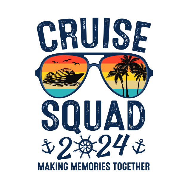 Cruise Squad 2024 Summer Vacation by sinhocreative