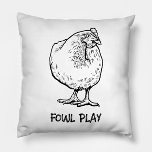 Fowl Play Pillow