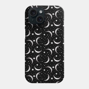 Moon and Stars Phone Case