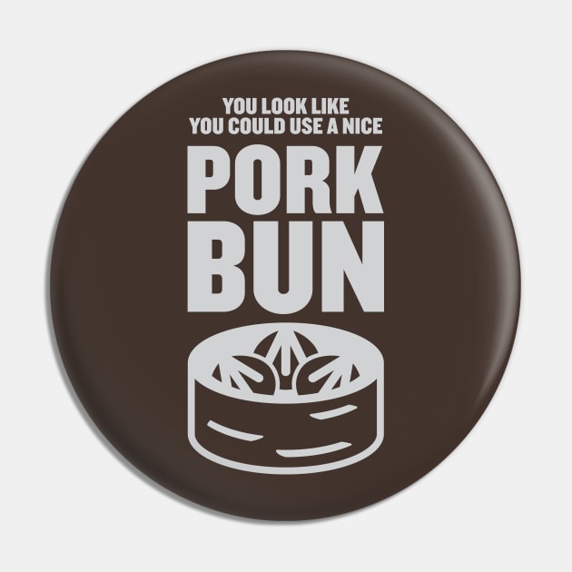 Pork Bun Pin by Rabassa