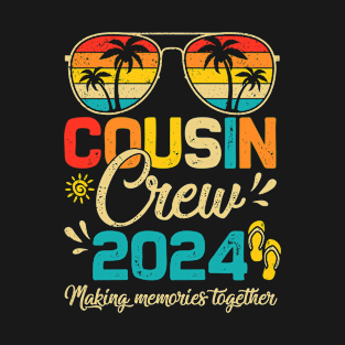 Cousin Crew 2025 Cute Family Making Memories Together Summer T-Shirt