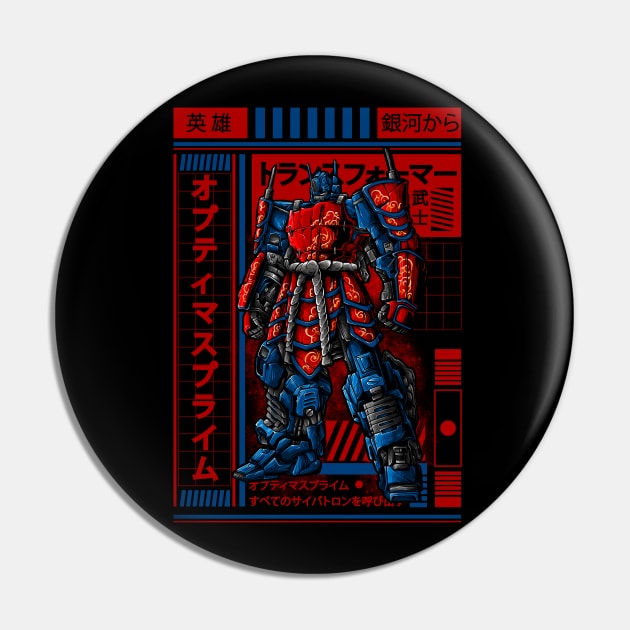 Optimus Prime Pin by secondsyndicate