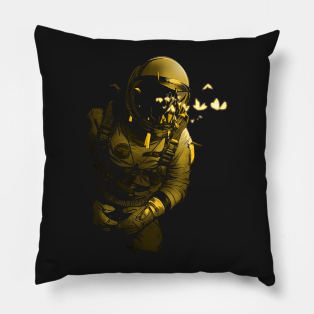 astronaut Pillow by artofkaan