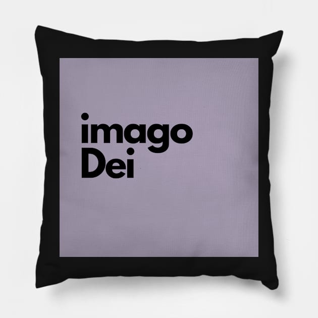 image of God, purple Pillow by bfjbfj