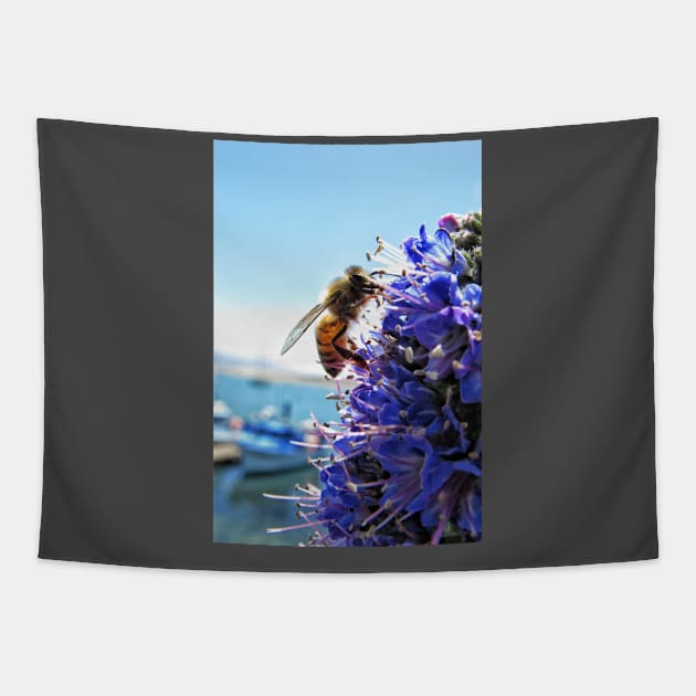 Busy bee Tapestry by Photography_fan