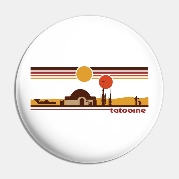 Tatooine Pin by DesignWise