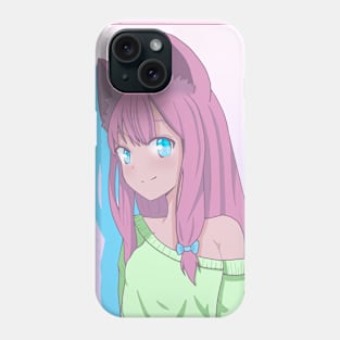 Pastel Neko Phone Case