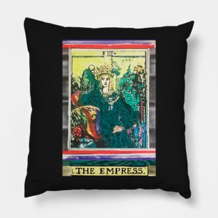 The Empress Tarot Card Art Design Pillow