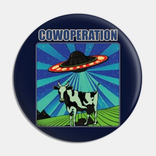 Cowoperation  - Cooperation between cows and aliens, Lame Pin