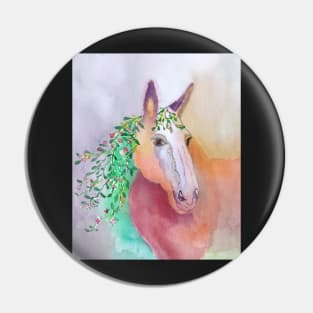 Horse as spring Pin