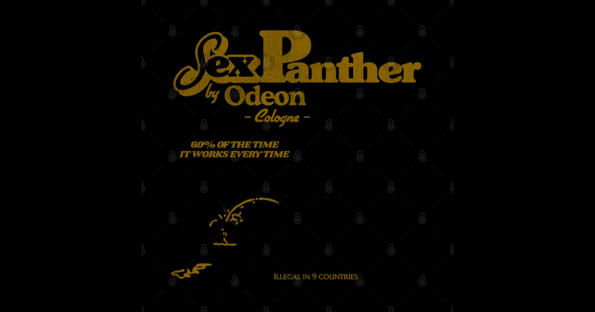 Sex Panther By Odeon Sex Panther Sticker Teepublic 2101