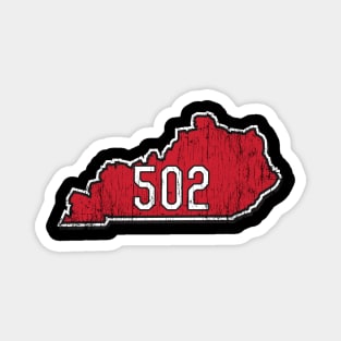 Kentucky 502 Area Code Magnet