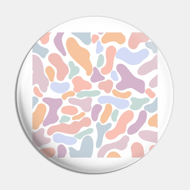 Pastel Abstract Mosaic pattern Pin by JuneNostalgia