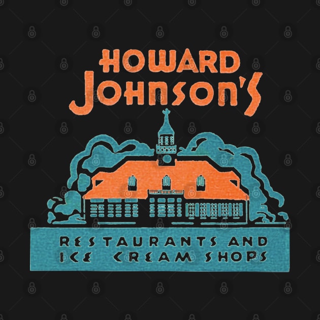 Vintage Distressed Howard Johnson's by offsetvinylfilm