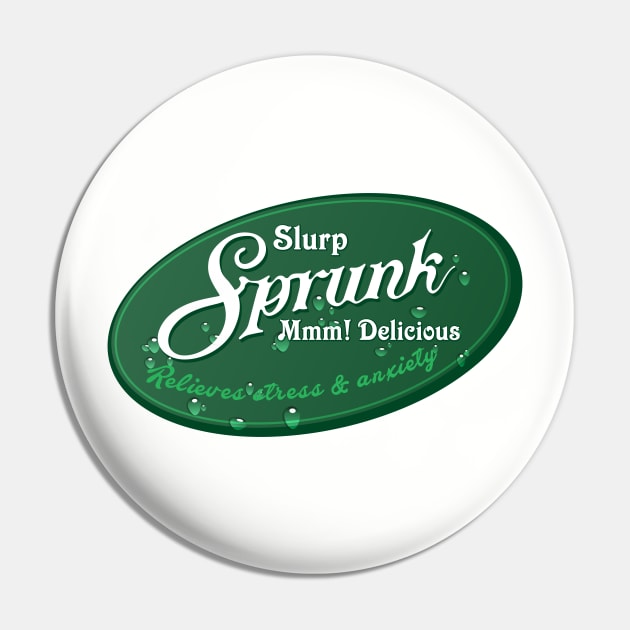 Sprunk Soda Pin by MBK