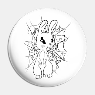 Spider Rabbit Pin