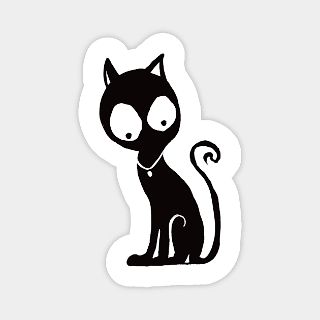 CAT LOOK ? Magnet by KKM TH