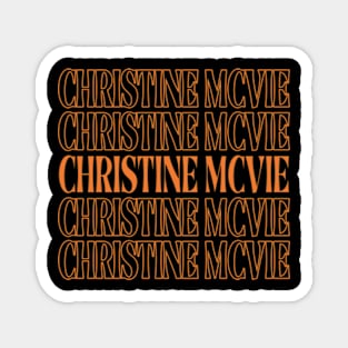 Retro Gifts Name Christine Personalized Styles Magnet