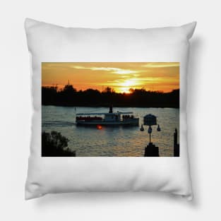 Sunset Cruise Pillow