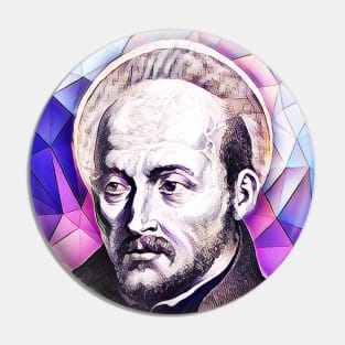 Ignatius of Loyola Pink Portrait | Ignatius of Loyola Artwork 8 Pin