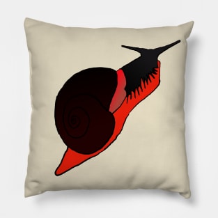 Fire Snail Pillow