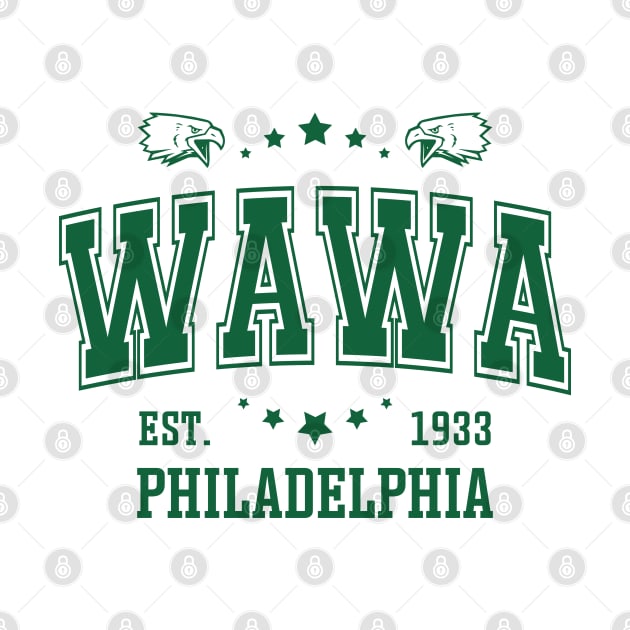 Retro Vintage Eagles Wawa by Emma