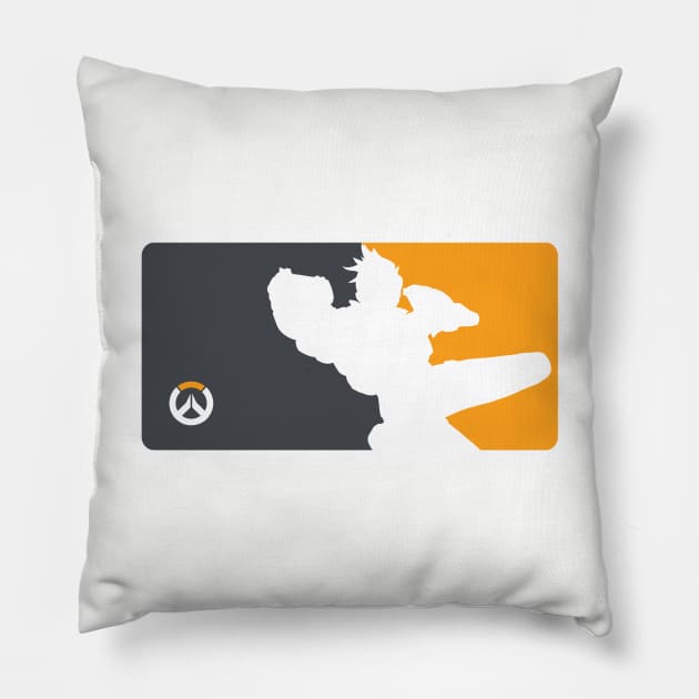 MLG Overwatch - Tracer (Alternate) Pillow by Hippocrite