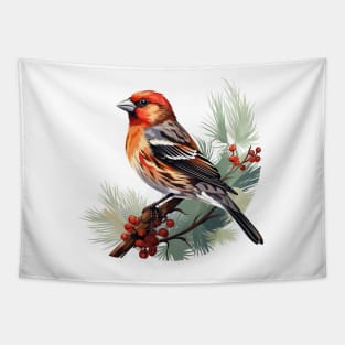 Finch Bird Tapestry