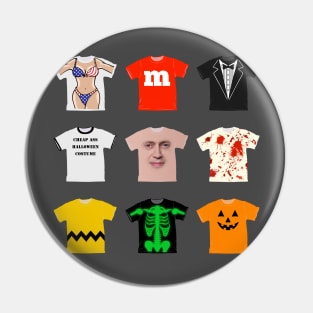 Halloween T-Shirt Greatest Hits Pin