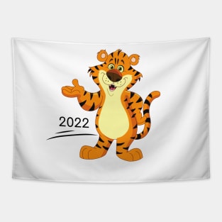 Chinese New Year 2022 Year of the Tiger Tapestry