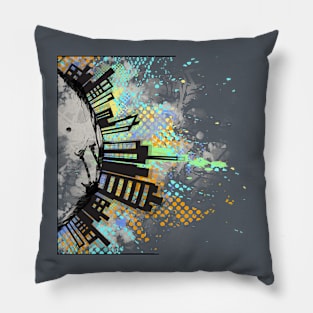 cityscape Pillow