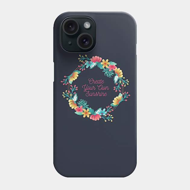 Create Your Own SunShine Phone Case by Mako Design 