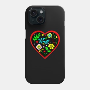 Folk Art Valentine Phone Case